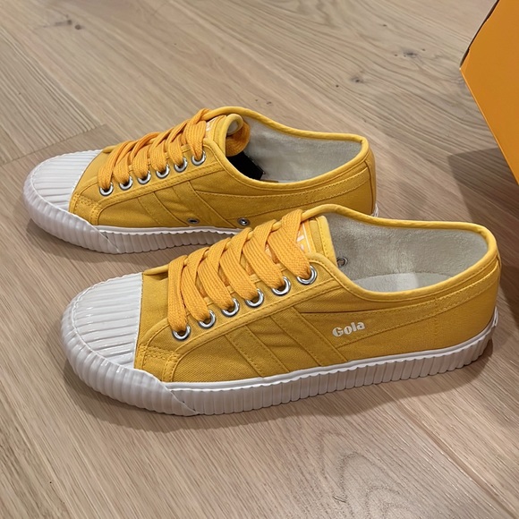 NWT Gola Sun/Off White Cadet sneakers (free people) size 8 - Picture 2 of 8